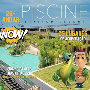 Apartamento Resort, Piscina E Natureza Em Sp, São Paulo